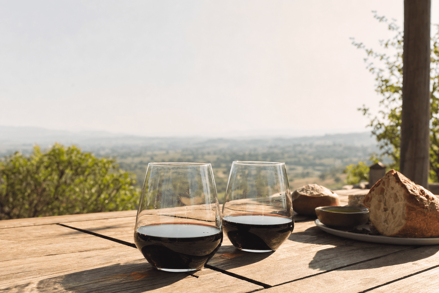 Las mejores copas de vino sin tallo