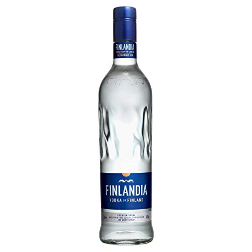 Finlandia Vodka Premium Classic Sabor Pimienta, Ligero y Delicado Con Agua Pura de Manantial, 40% Vol. Alcohol, 700ml
