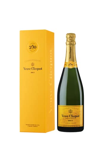 Champagne Veue Clicquot con Envoltura de Regalos 75Cl 12º