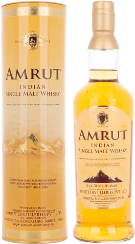 Amrut Indian Single Malt Whisky 46% Vol. 0,7l in Tinbox