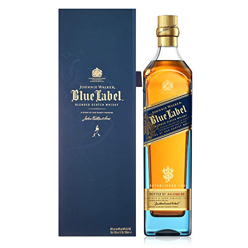 Johnnie Walker Blue Label Whisky Escocés Blended, 700 ml