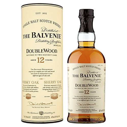 El de 12 años Whisky escocés de 70cl Balvenie Doublewood (Pack de 70 cl)