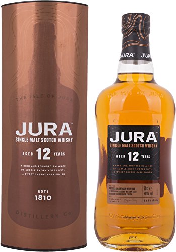 Jura 12 Años - Whisky de Malta Escocés - 700 ml